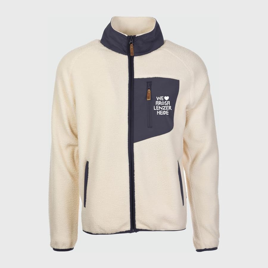 Fleece-Jacke – Herren in Arctic Wolf