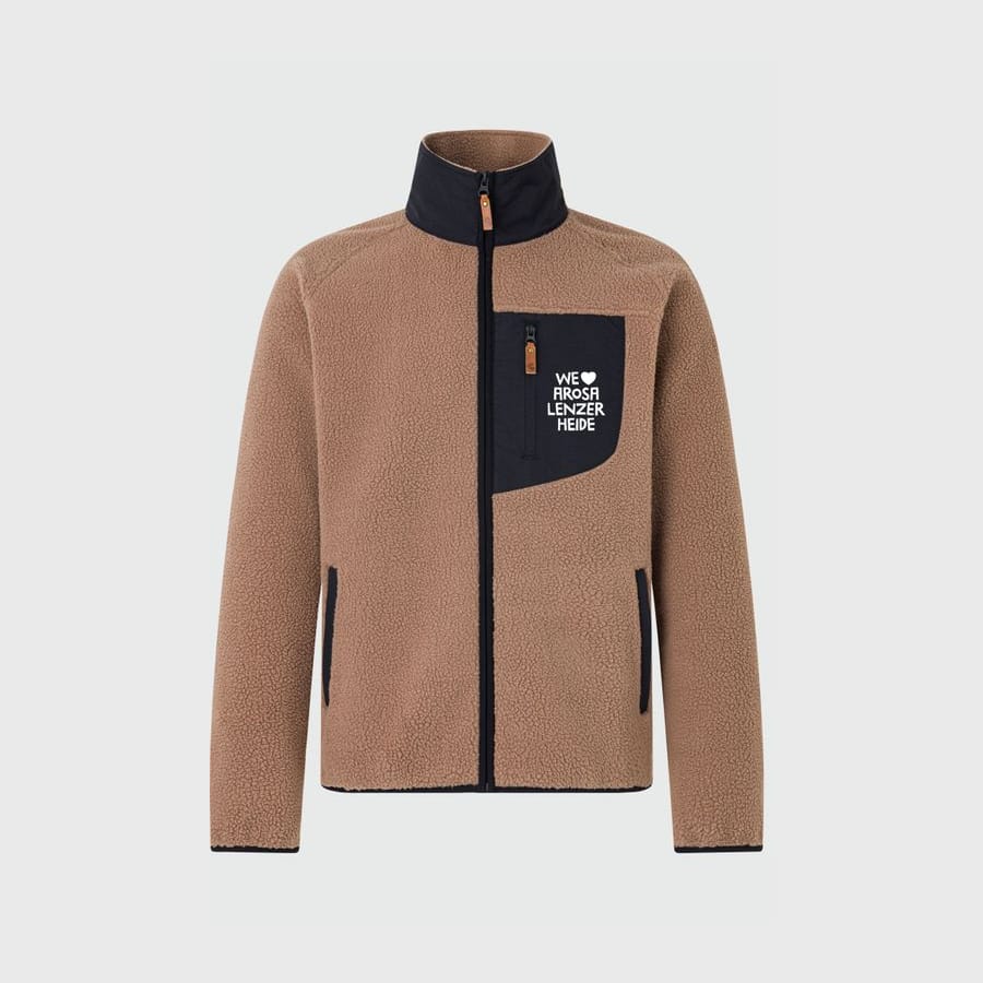 Fleece-Jacke – Herren in Shitake