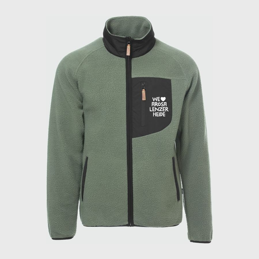 Fleece-Jacke – Herren in Thyme